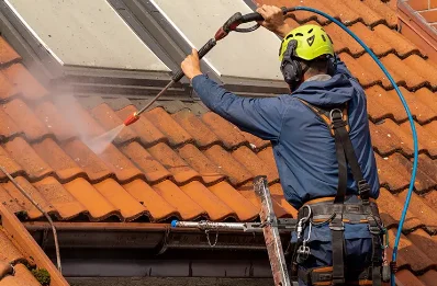 Démoussage et hydrofuge de toiture à Vandelainville